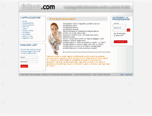 Tablet Screenshot of fattura.com
